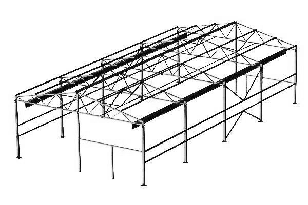 Быстровозводимый коровник (телятник) 420 м2